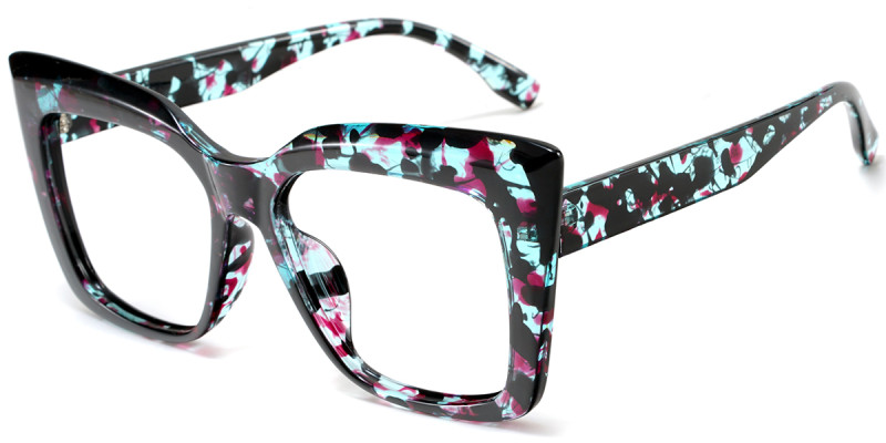 Cateye Floral  Frame