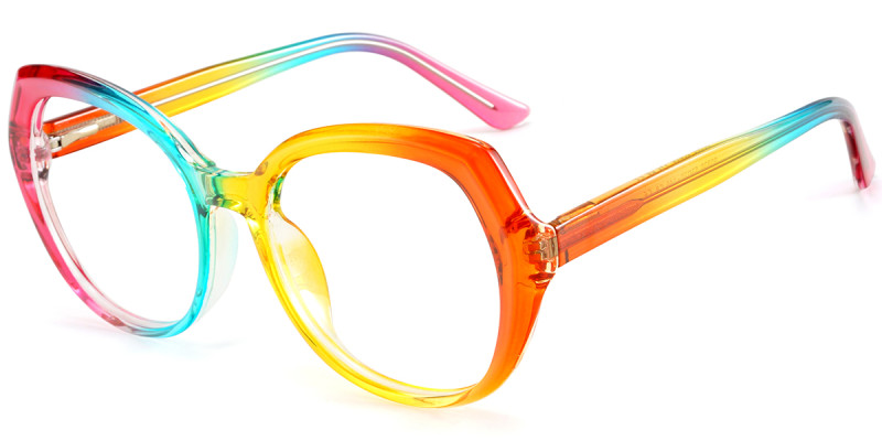 Geometric Multicolor Frame