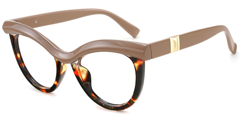 Cateye Brown&Tortoise Frame