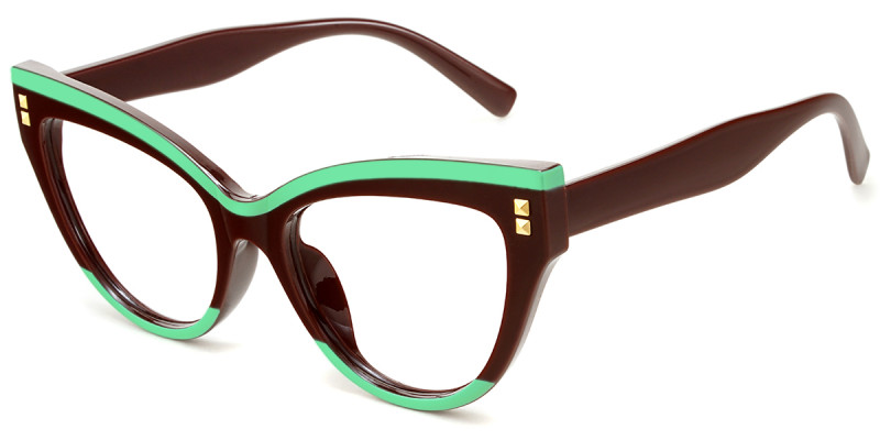 Cateye Brown Frame