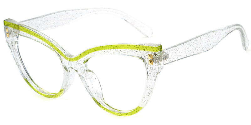 Cateye Crystal Frame