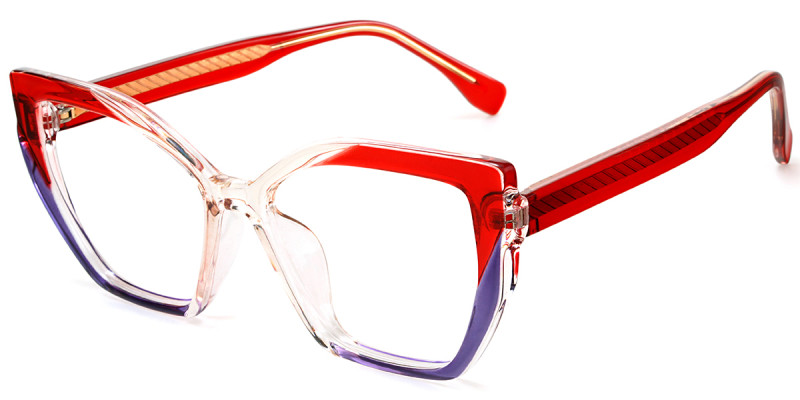 Cateye Red Frame