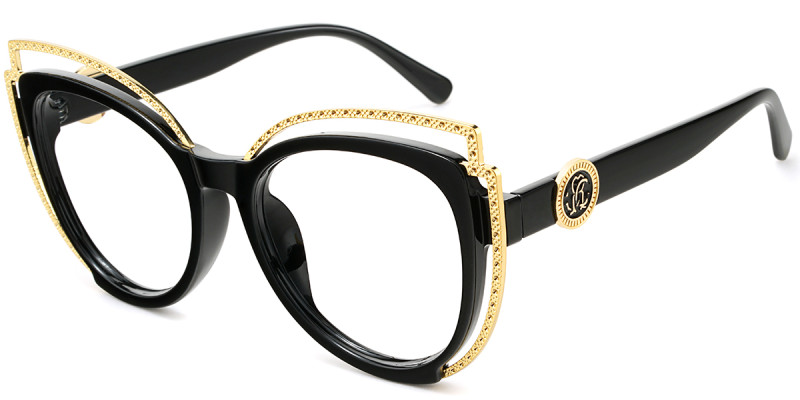 Cateye Black Frame