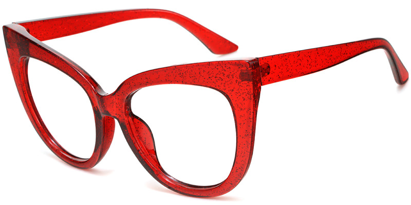 Cateye Red Frame