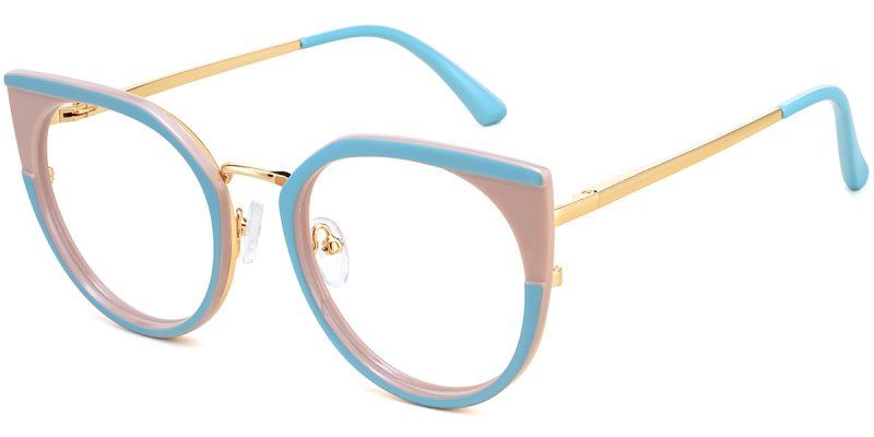 Cateye Blue Frame