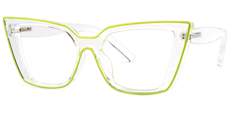 Cateye Green Frame