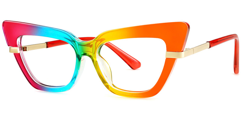 Cateye Rainbow Frame