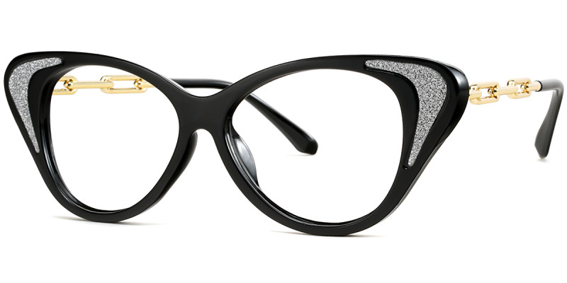 Cateye Black Frame