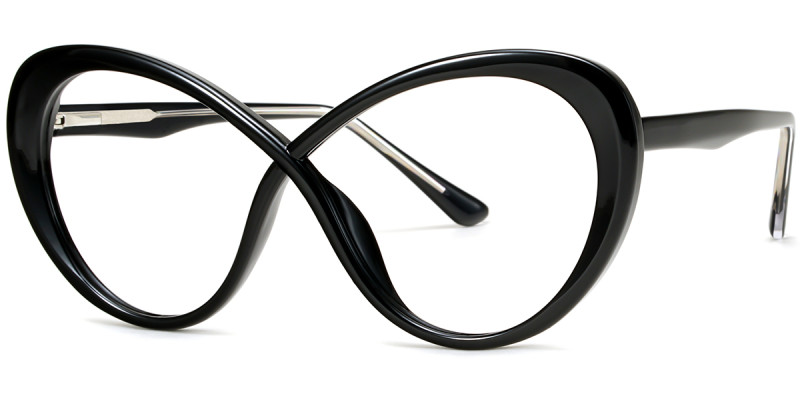 Oval Black Frame