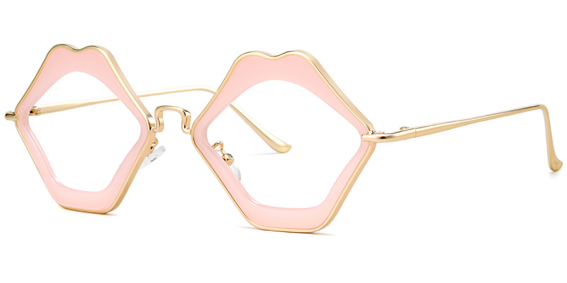 Geometric Pink Frame