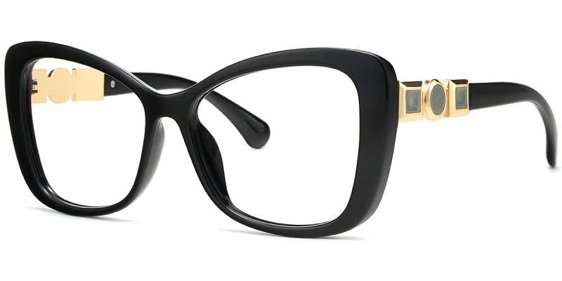 Cateye Black Frame