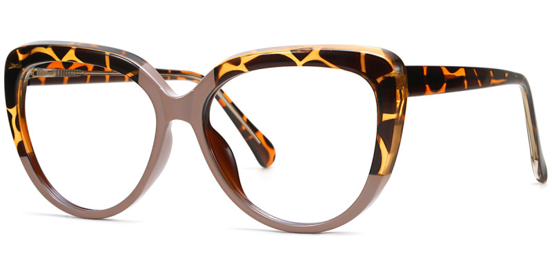 Cateye Brown Tortoise Frame