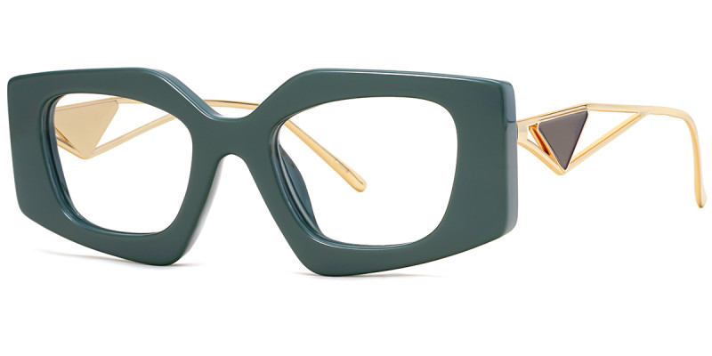 Cateye Green Frame