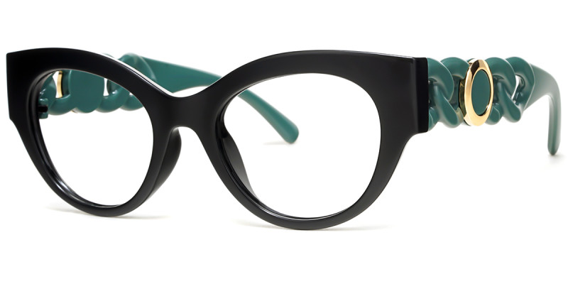 Cateye Green Frame