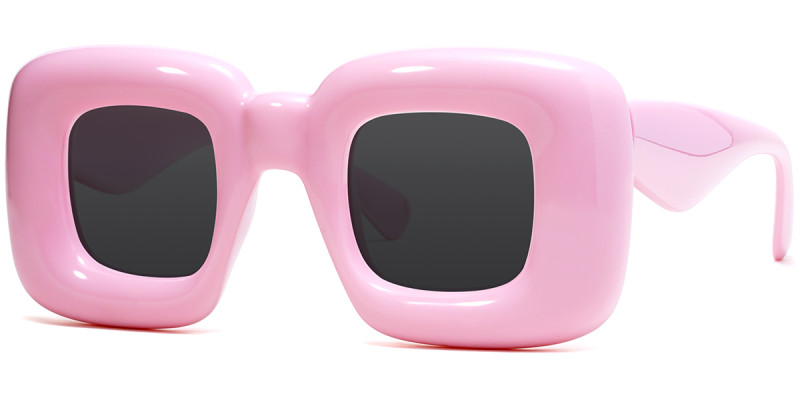 Square Pink Sunglasses