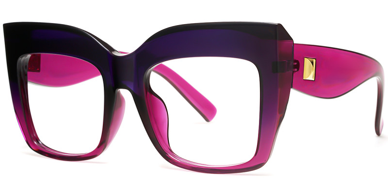 Square Black&Pink Frame