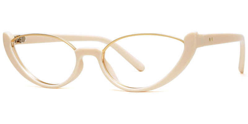 Cateye White Frame