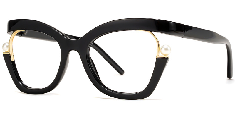 Cateye Black Frame