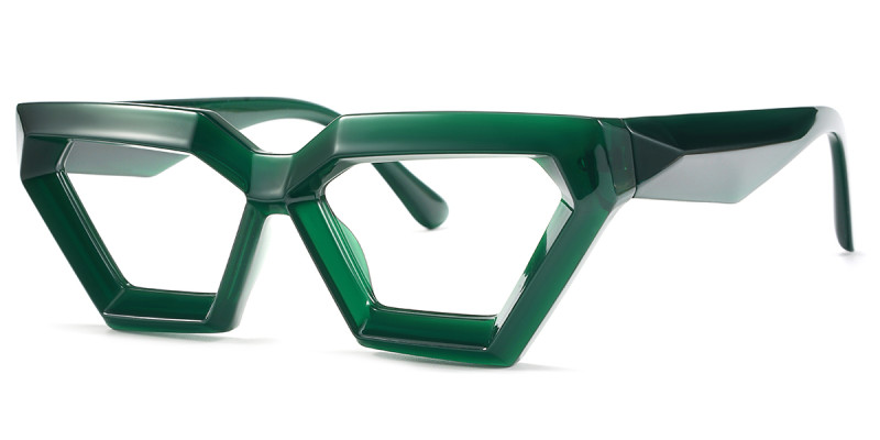 Cateye Green Frame