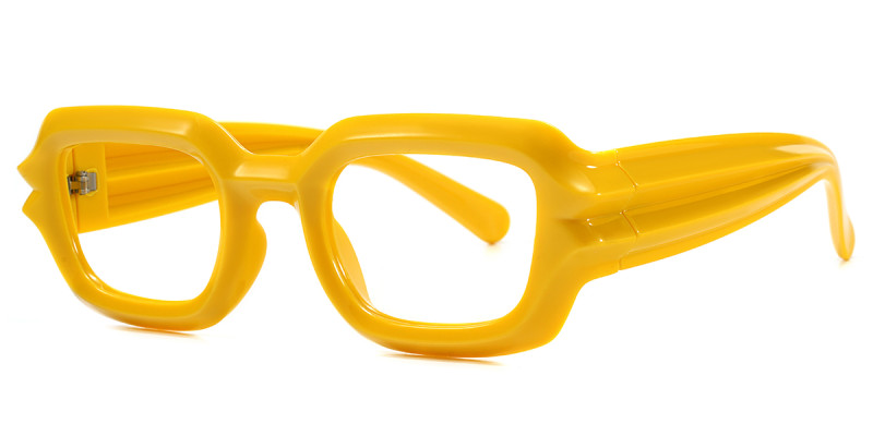 Rectangle Yellow Frame