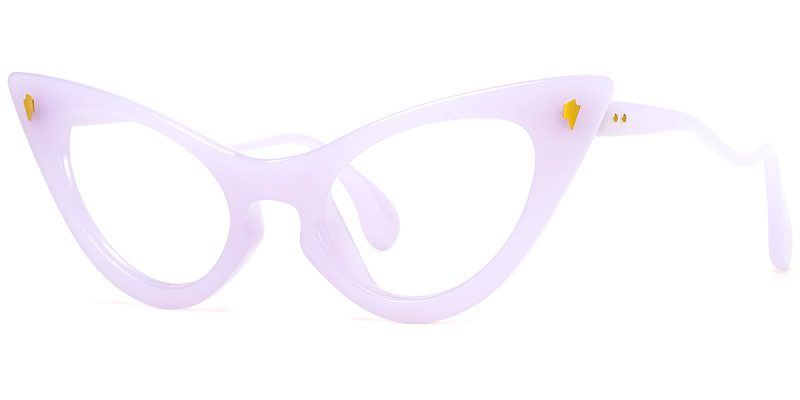 Cateye Purple Frame