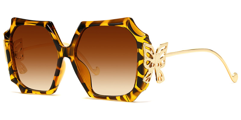 Geometric Tortoise Sunglasses