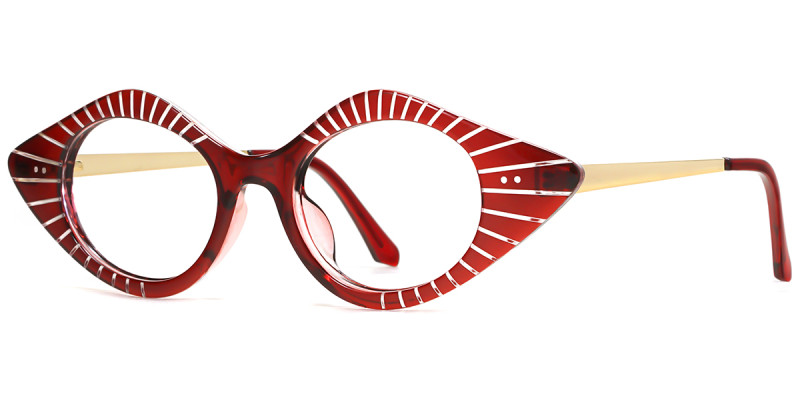 Cateye Red Frame