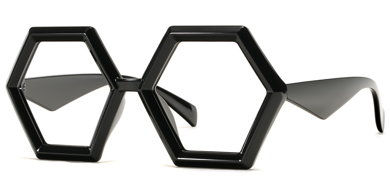 Geometric Black Frame