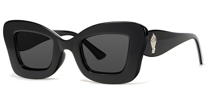 Butterfly Black Sunglasses