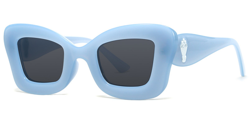 Butterfly Blue Sunglasses