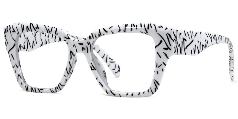 Cateye White Frame