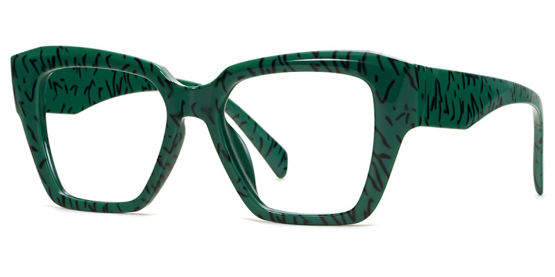 Cateye Green Frame