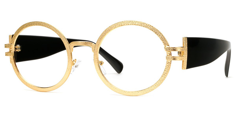 Round Gold Frame