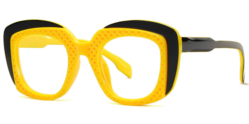 Square Yellow Frame