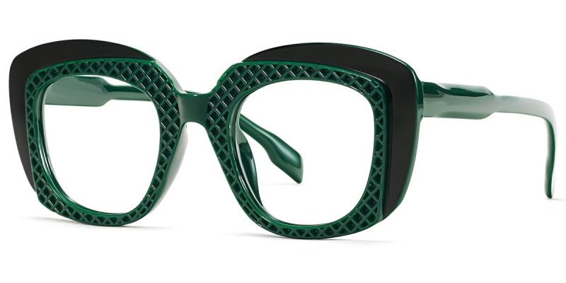 Square Green Frame