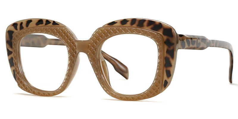 Square Brown Frame