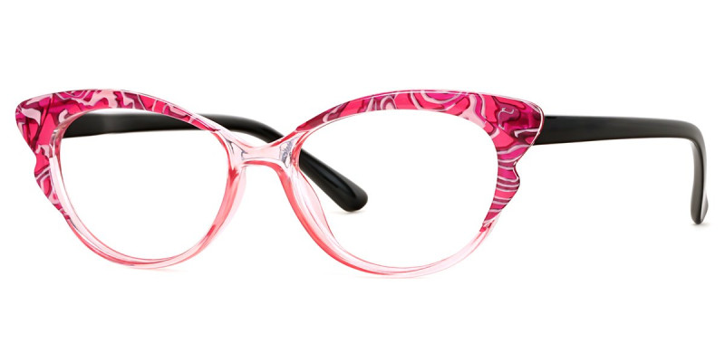 Cateye Floral Frame