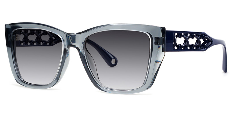 Square Gray Sunglasses