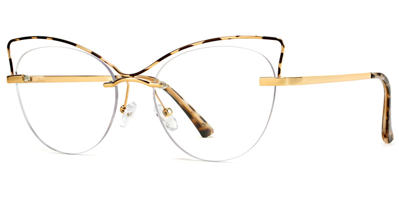 Rimless Tortoise Frame