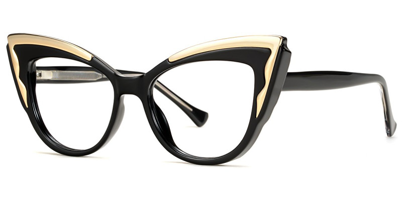 Cateye Black Frame