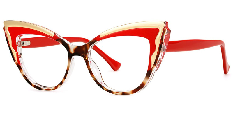 Cateye Red Frame