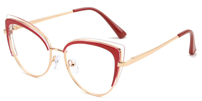 Cateye Red Frame 