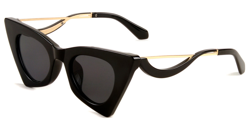 Cateye Black Sunglasses 