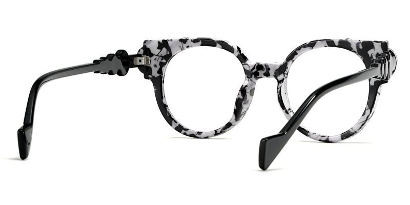 Round Black Frame