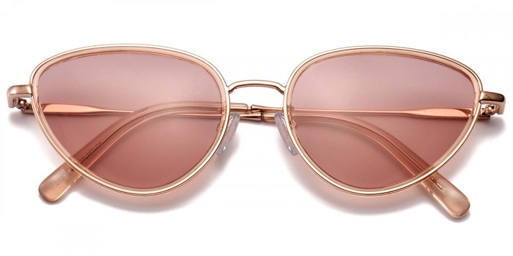 cateye pink sunglasses