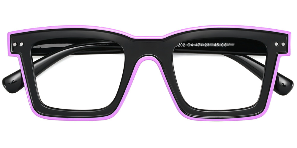 Square Purple Frame