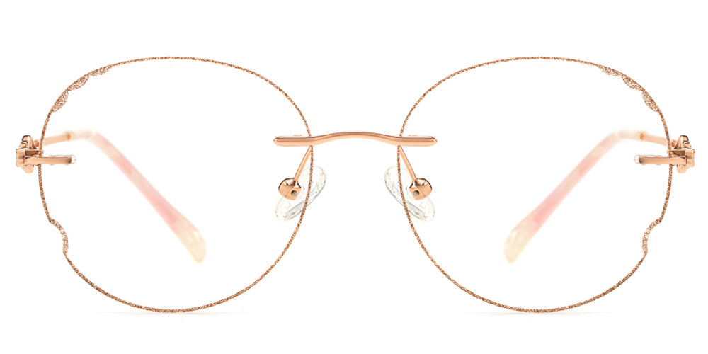 Rimless Pink Frame