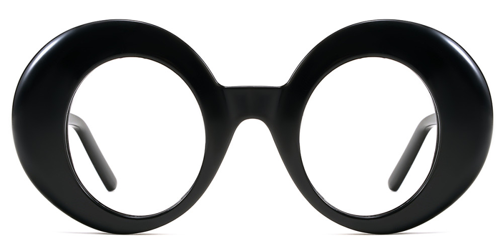 Round Black Frame