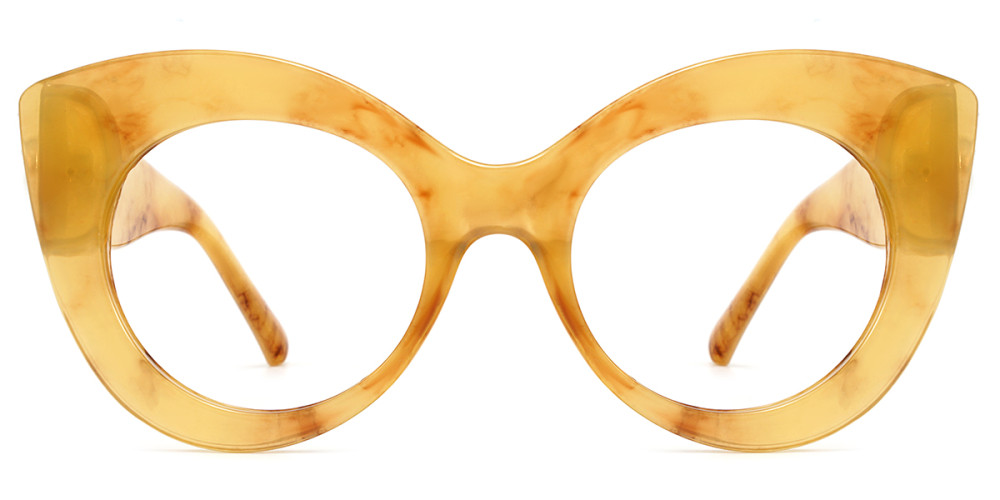 Cateye Yellow Frame