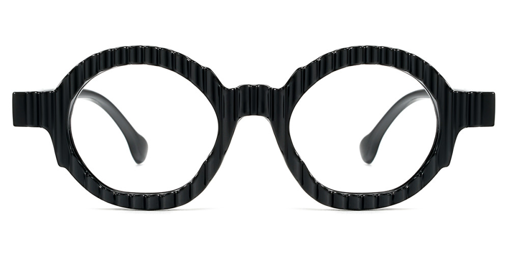Round Black Frame